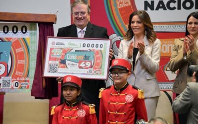 Emiten billete de lotería para celebrar 49 años de la Revista del Consumidor