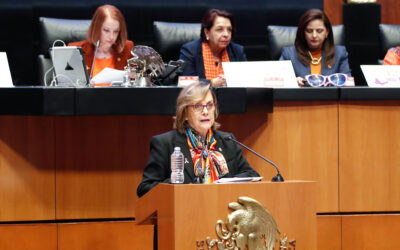 Exigen senadoras una vida libre de violencia para mujeres