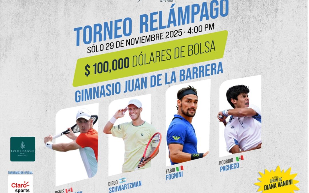 Chaca Chaca Challenge 2025 un torneo relámpago de tenis latirá en CDMX