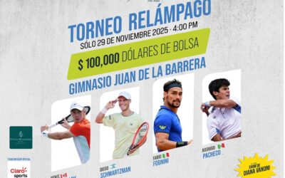 Chaca Chaca Challenge 2025 un torneo relámpago de tenis latirá en CDMX