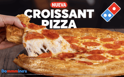 Domino’s lanzó la Croissant Pizza, una innovación única en el mercado