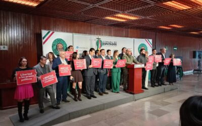 Exigimos libertad de presos políticos, Morena encarcela por manifestar ideas: Rubén Moreira