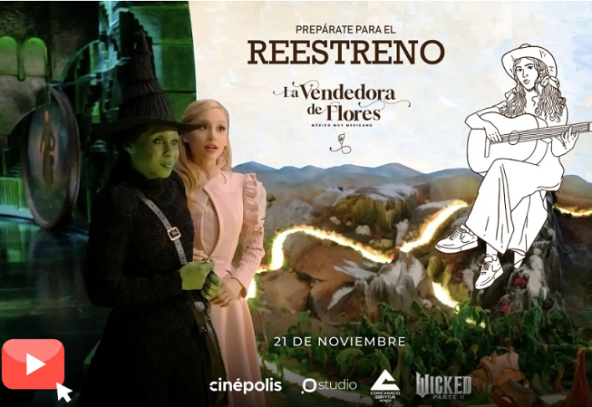 La Vendedora de Flores de Concanaco regresa a la gran pantalla