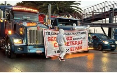 Cierran acceso a CDMX bloqueos de transportistas