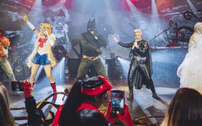 Exitosa presentación de Kabah: La Fiesta de Halloween en La Maraka