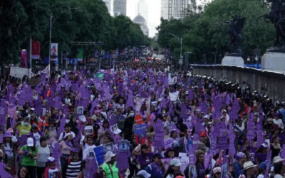 En un ambiente de respeto, saldo blanco en marcha del 25N