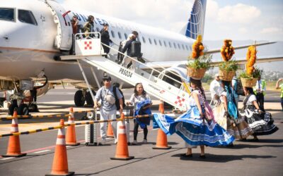 Crece llegada de turistas internacionales por vía aérea en 2025