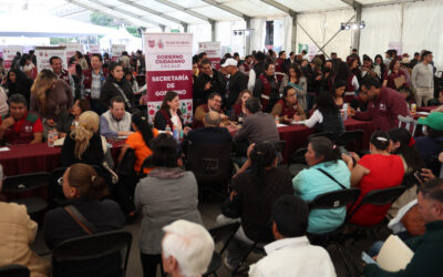 Impulsan campaña de vacunación desde el Zócalo capitalino