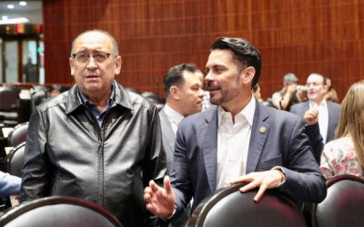 Exigen Moreira y Castro corregir caos por transporte público en Campeche