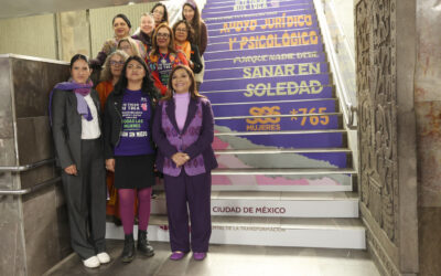 En marcha en CDMX campaña “Si te tocan, nos toca”