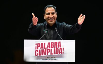 Chiapas en paz, dice el gobernador Eduardo Ramírez en su primer informe