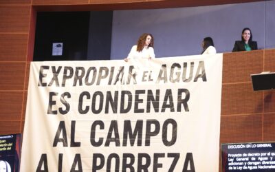 Tras aprobación, Ley de Aguas se envía al Ejecutivo para su publicación