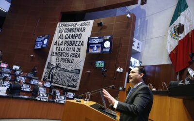 Senadores avalan en lo general Ley de Aguas
