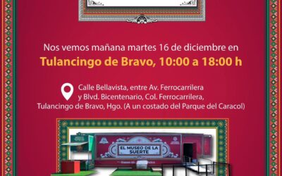 Museo de la Suerte continúa gira en Hidalgo, mañana martes llega a Tulancingo