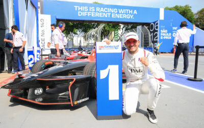 Jake Dennis, de Andretti Formula E, convirtió su pole position en victoria