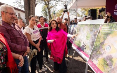 Reinauguran Plaza Gertrudis Bocanegra, en Pátzcuaro, Michoacán