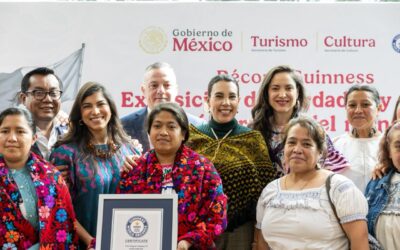 Obtuvo México Récord Guinness por Exposición de Bordados y Tejidos