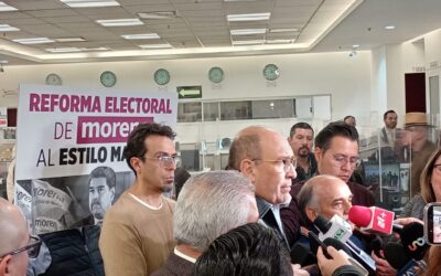 Morena quiere reforma política a modo para no dejar el poder: Moreira