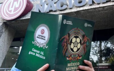 Álbum Retro Lotería Nacional y el Fútbol promociona la historia mundialista de México