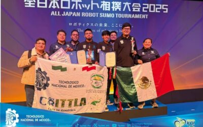 Estudiantes del Conalep y TecNM obtienen primeros lugares en robótica en Singapur, Japón y Ecuador