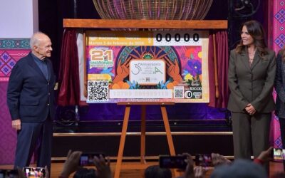 Lotería Nacional reconoce 35 años de la Fundación Alfredo Harp Helú