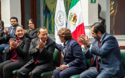 Necesario lograr una justicia más cercana y eficiente: Rafael Guerra y Delfina Gómez