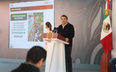En Michoacán gobierno federal invierte mil 600 mdp en obras hidráulicas