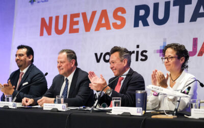 Anuncia Jalisco 11 nuevas rutas aéreas de Volaris