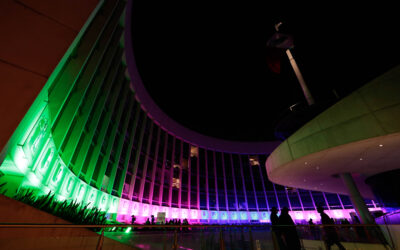Se ilumina Senado de verde, rosa, azul y morado por Día Mundial de las Enfermedades Raras