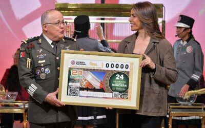 Conmemoran Día de la Bandera con Sorteo Mayor de Lotería Nacional