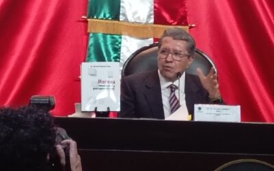 Presenta Monreal libro: “Morena, historia y perspectivas” 