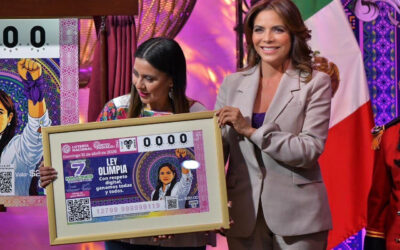 Billete de Lotería Nacional conmemora aniversario de la Ley Olimpia