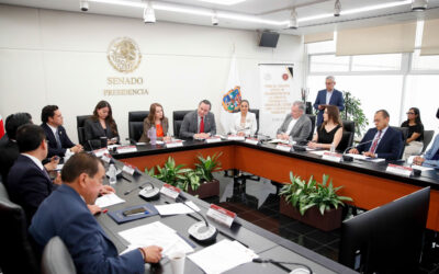 Senado firma convenio de colaboración con el Congreso de Tamaulipas