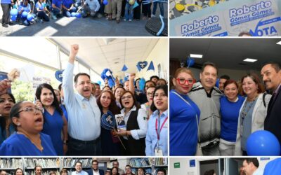 Roberto Gómez, candidato del SNTISSSTE 2026-2030 recorre centros de trabajo