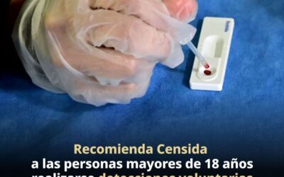 Recomiendan a mayores de 18 años realizarse detecciones de hepatitis C