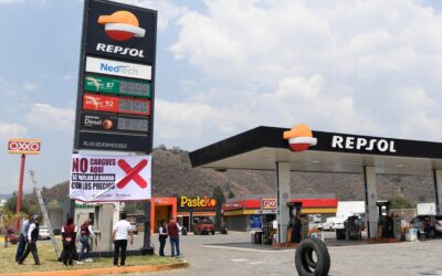 Profeco coloca primeras lonas en gasolineras que se vuelan la barda con los precios