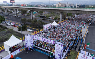 Carrera de las UTOPÍAS reúne a 15 mil corredores en CDMX