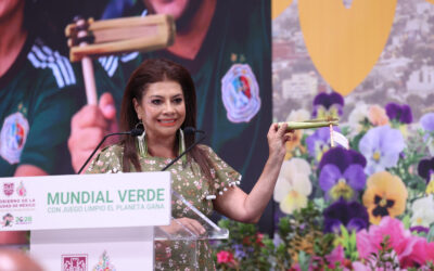 Anuncia Brugada iniciativa “Mundial Verde: con Juego Limpio, el Planeta Gana”