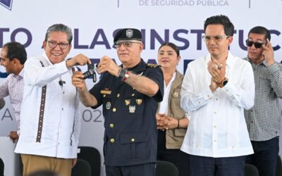 Inaugura David Monreal complejo de seguridad para fortalecer estrategia de paz