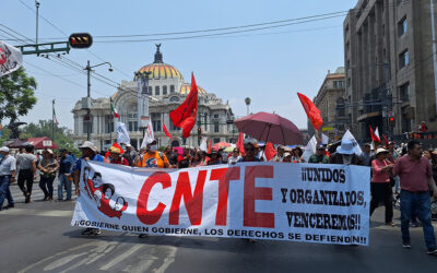 CNTE alista huelga nacional y movilización masiva en CDMX