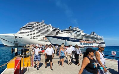México registra crecimiento de 14.8% en pasajeros de cruceros