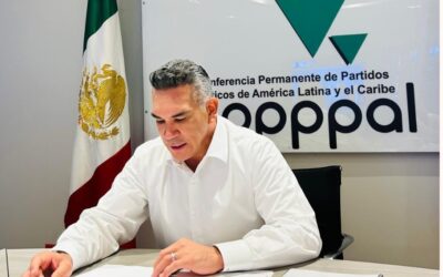 Convoca Alito a diálogo interamericano para fortalecer partidos