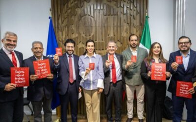 STPS, SECTUR y OIT lanzan campaña “Tarjeta Roja al Trabajo Infantil”