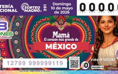 Sorteo del Día de las Madres 2026 de Lotería Nacional registró venta récord