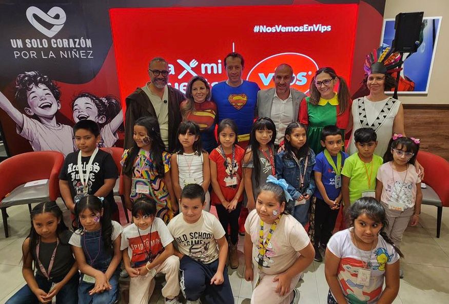 Lanza Vips iniciativa para brindar alimento a más de 3 mil niñ@s