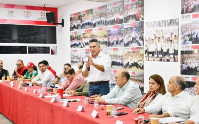 Se despliega el PRI en Coahuila en apoyo a sus candidatos