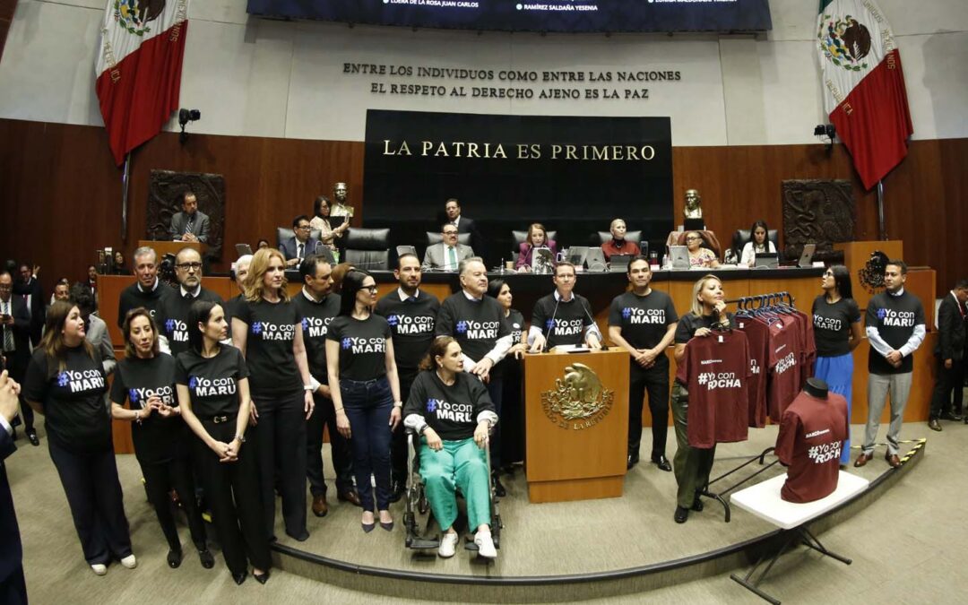 Anaya reta a senadores morenistas  a ver quién se pone la playera guinda  “Yo con Rocha”