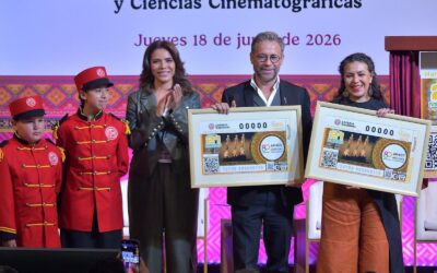 Lotería Nacional rinde homenaje a la Academia Mexicana de Artes y Ciencias Cinematográficas