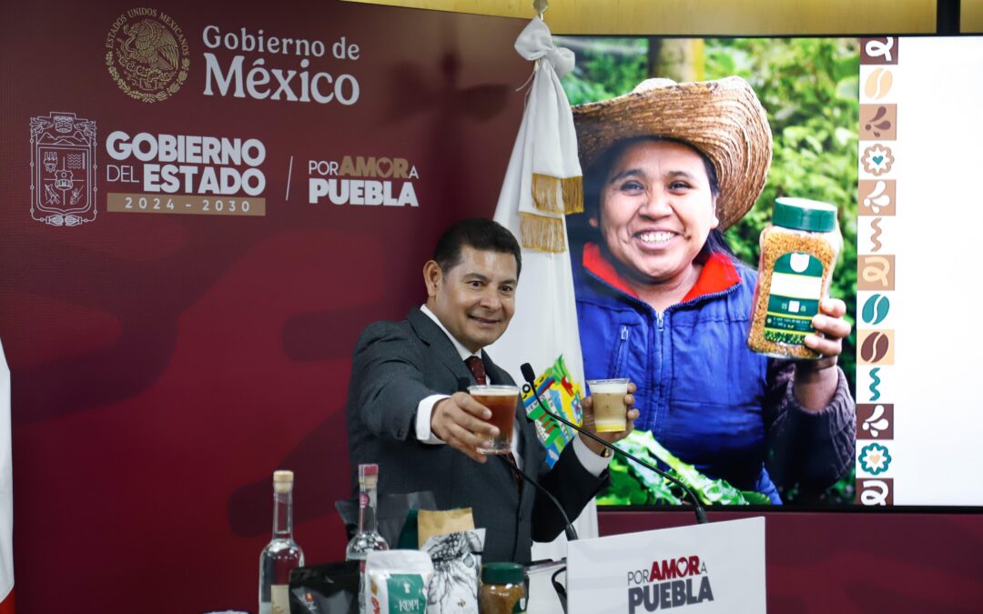 Puebla, primer lugar nacional en productividad cafetalera