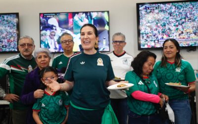 Disfrutemos del futbol sin olvidar lo importante: Kenia López